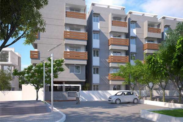 Serene 1/2/3bhk flats are available with east facing near bommonahalli?