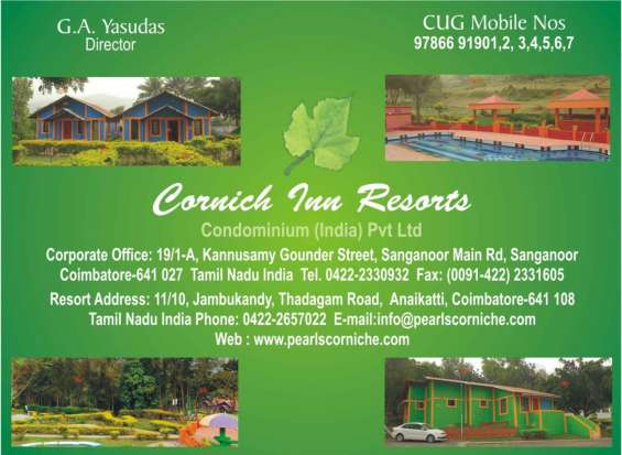 Resort in coimbatore for relaxation, teamouting, picknic, best packages